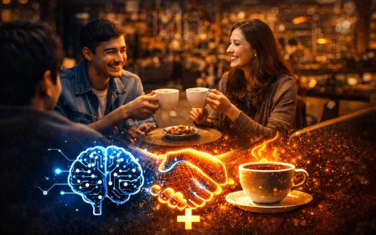 Manusia Tidak Membeli Kopi. Kita Membeli Koneksi.